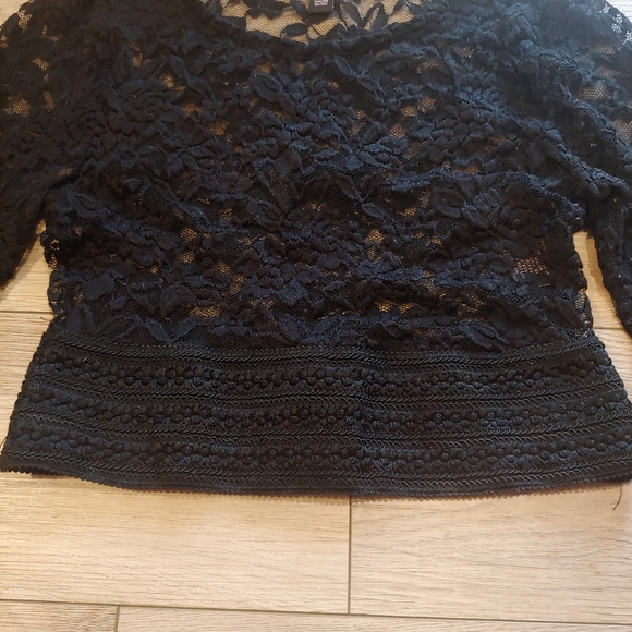 Summer lace crop top // size S - Picture 4 of 5